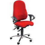Fitness-Drehstuhl Sitness 10 rot TOPSTAR SI59U G21 mit...