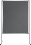 Stellwandtafel 120x150cm grau FRANKEN PTD831412 PRO