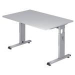 Hammerbacher Schreibtisch C-Fuß - 120 x 65-85 x 80...