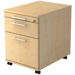 Hammerbacher Rollcontainer - 42,8 x 59 x 58 cm, 1 Schub,...