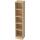 Hammerbacher Regal - schmal, 5OH, 40,6 cm breit, Sockelblende, Ahorn
