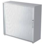 Hammerbacher Rollladenschrank - 3OH, 120 cm, Relinggriff,...