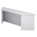 Hammerbacher Thekenaufsatz für Eckwinkel - 113 cm,...
