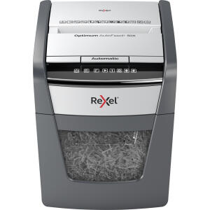 Rexel Aktenvernichter Optimum AutoFeed+ 50x P4 schwarz