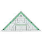 M+R Geometrie-Dreieck 22cm Green Line grün hinterlegt