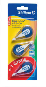 Pelikan Korrekturroller 4,2mm blanco Mini 6m 2+1 Blister