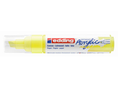 Edding Acrylmarker breit 5000 neongelb