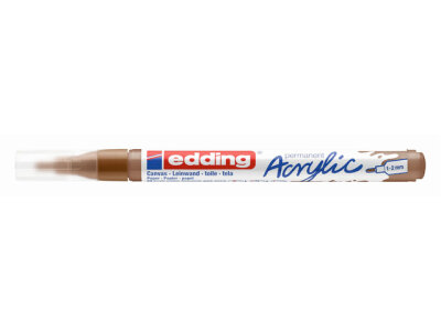 Edding Acrylmarker fein 5300 haselnuss