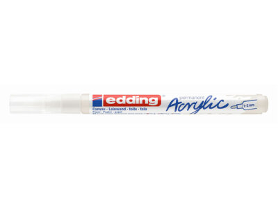 Edding Acrylmarker fein 5300 verkehrsweiß