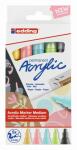Edding Acrylmarker medium 5100 5er-Set sortiert pastell