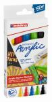 Edding Acrylmarker medium 5100 5er-Set sortiert basic