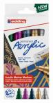 Edding Acrylmarker medium 5100 5er-Set sortiert festlich