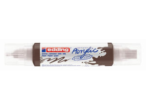 Edding Acryl 3D Double Liner 5400 schokoladenbraun