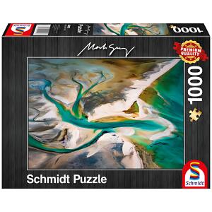 SCHMIDT SPIELE Puzzle 1000 Teile Verschmelzung, M. Gray
