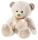 Heunec Bär PEARLIE Taupie mit Rosé-Schleife mittel Größe 23 cm
