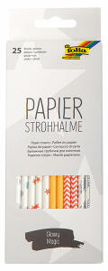 Papierstrohhalme 20cm