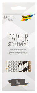Papierstrohhalme 20cm