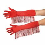 Handschuhe mit Fransen