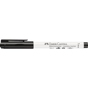 Faber Castell Wäschemarker Rundspitze scwarz