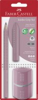 Faber Castell Bleistift Grip Jumbo B roseshadows Rad+Spitzer