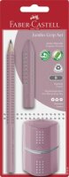 Faber Castell Bleistift Grip Jumbo B roseshadows Rad+Spitzer