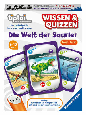 Tiptoi Wissen & Quizzen RAVENSBURGER 00078 Die Welt der Saurier