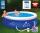 Wehncke Quick Up Pool 360x76cm, stellt sich auto auf, mit Filterpumpe