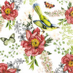 Serviette 33x33cm FSC-MIX