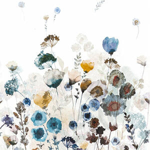 Motivserviette 33x33cm HOME F. 212130 Blumen