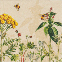 Motivserviette 33x33cm ECO Bienen HOME F. 242104