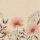 Motivserviette 33x33cm ECO HOME F. 242105 Blume