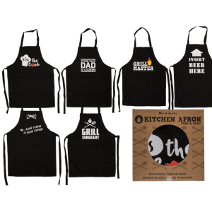 OOTB Küchenschürze Cook & Grill ca. 80 x 60 cm