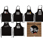 OOTB Küchenschürze Cook & Grill ca. 80 x 60 cm