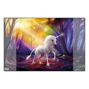 Schreibunterlage Idena PP Einhorn, 58,5x38,5cm