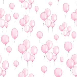 Serviette 24x24cm Petit Ballons rose, 3-lagig, 20 Stück, ti-flair