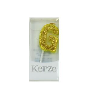 Buchstabenkerze G 4260500165944