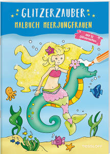 Glitzerzauber Malbuch