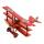 Metal Earth Luftfahrt Tri-Wing Fokker Roter Baron