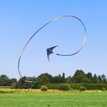 HQ Drachenschwanz Tube Tail Rainbow Spiral 24 m