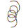 HQ Drachenschwanz Tube Tail Rainbow Spiral 24 m