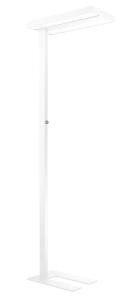 Alco LED-Stehleuchte 9080 Aluminium mit Metallfuß 80W weiß