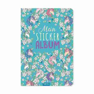 Trötsch Mein Stickeralbum Einhorn 15 x 21 cm, 24 Seiten