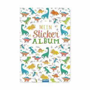 Trötsch Mein Stickeralbum Dino 15 x 21 cm, 24 Seiten