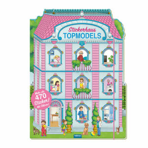 Trötsch Mein glitzerndes Stickerhaus über 390 Sticker