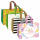 Trötsch Tasche Sprüche medium 18 x 23 cm, 4 Motive m Folie, ohne PAZ