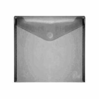 FSY Sichttasche 33x33cm, spitze Klappe, Klettverschluss,...