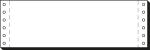 SIGEL 03241 DIN-Computerpapier - blanko - 3 " x 240...