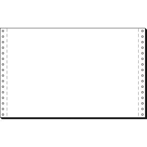 SIGEL 08330 DIN-Computerpapier - blanko - 8 " x 330 mm (A4 quer) - 60 g/m² - 1x 2000 Blatt