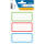 Herma Schuletiketten 76 x 35 mm Tricolor 6 Bl 18 Etik.