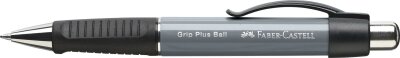 Faber Castell Kugelschreiber Grip Plus Ball M stone grey